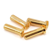Schumacher MR33-GOLD2 4mm Gold Connectors 4pk