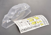 Schumacher U5133 Bodyshell Mid KF2 + Decal + Window Mask