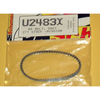Schumacher U2483 Rear Belt; Rear Belt; Grey Stock 27t