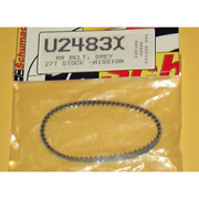 Schumacher U2483 Rear Belt; Rear Belt; Grey Stock 27t