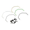 Schumacher U4780 Rear Roll Bar Set - CAT K2