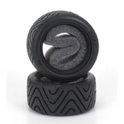 Schumacher PS-SM-F Shimizu Treaded Tyres for Tamiya Mini - Hard V2 2pcs