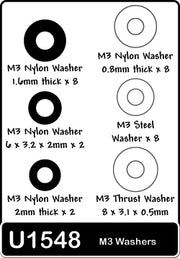 Schumacher U1548 Speed Pack - M3 Washers