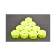 Schumacher U7457 Wheels Front Medium 2WD Neon Yellow 5 Pairs