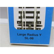 Peco SL98 HO/OO Code 100 Large Radius Y Turnout | Metro Hobbies