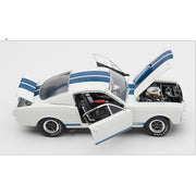 Shelby 1/18 Ford Mustang GT350R Racing - White / Blue