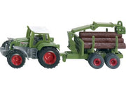 Siku 1645 Tractor with Forestry Trailer