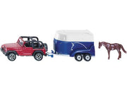 Siku 1651 Jeep with Horse Trailer
