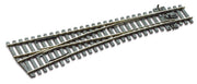 Peco SLE196 HO/OO Code 75 Left Hand Medium Radius Turnout Electrofrog | Metro Hobbies