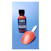 SMS PL99 Premium Acrylic Lacquer Anti Fouling Red 30ml | Metro Hobbies