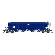 Southern Rail HO WGSY Grain Hopper AWB Dark Blue As Built 3 Pack 02001-U 02002-G 02003-P