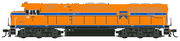 Southern Rail HO L253 Westrail Orange/Blue Band with White Pin Stripe & Radio Markings Victoria 1980s w/Sound - Metro Hobbies