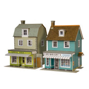 Superquick B22 OO/HO Two Country Town Shops Card Kit
