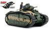Tamiya 30058 1/35 French Battle Tank B1 Bis with Single Motor
