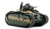 Tamiya 30058 1/35 French Battle Tank B1 Bis with Single Motor