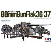 Tamiya 35017 1/35 German 88mm Gun Flak 36/37 With Trailer