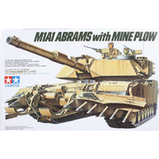 Tamiya 35158 1/35 US M1A1 Abrams With Mine Plow Plastic Model Kit