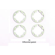 Tamiya 51464 Gear Diff Unit Gasket 2pce TA06