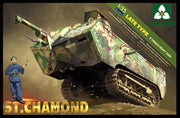 Takom 2012 1/35 French Heavy Tank St. Chamond Late Type