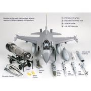 Tamiya 60315 1/32 LM F16CJ Block 50 Fighting Falcon