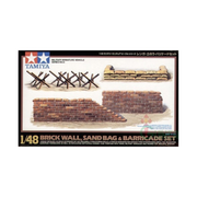 Tamiya 32508 1/48 Brick Wall Sand Bag Barricade