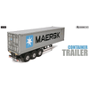 Tamiya 56326 40ft Container Trailer Maersk for 1/14 Radio Controlled Truck Kit