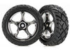 Traxxas 2479R Tyres and Wheels Assembled