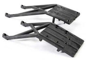 Traxxas 5837 Front and Rear Skidplates Black for Slash