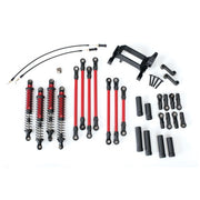 Traxxas 8140R Long Arm Lift Kit TRX-4 Complete Red