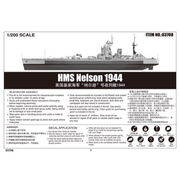 Trumpeter 03708 1/200 HMS Nelson 1944