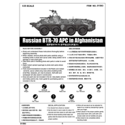 Trumpeter 01593 1/35 Russian BTR-70 APC in Afghanistan