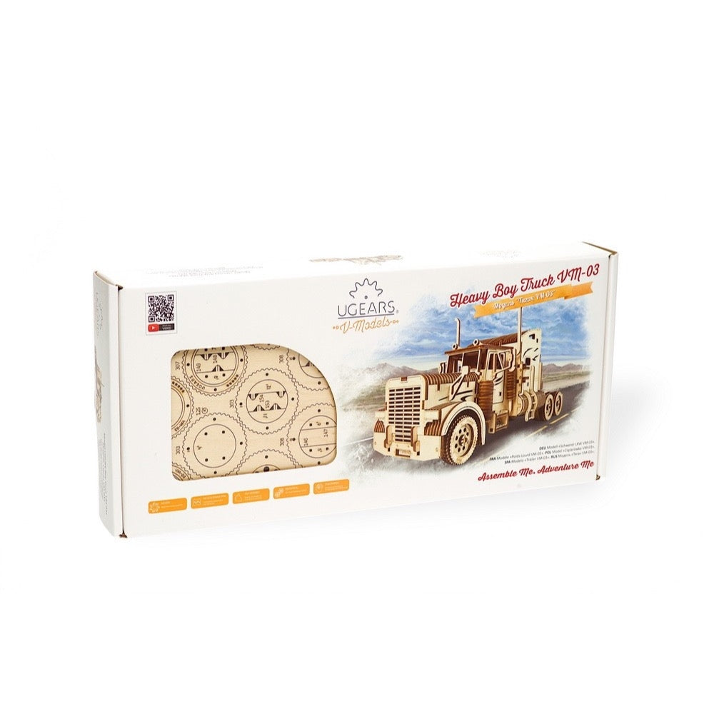Ugears 70056 Heavy Boy Truck VM-03