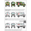 Ace Models  72451 1/72 Unimog U1300L 4x4 Krankenwagen Ambulance