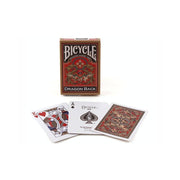 Bicycle Poker Dragon Back Gold Playing Cards
