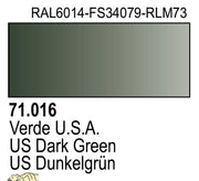 Vallejo 71016 Model Air 16 17ml Dark Green Paint