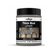 Vallejo 26809 Diorama Effects Industrial Thick Mud 200ml
