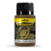 Vallejo 73826 Weathering Effects Mud and Grass Effect 40ml