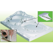 Woodland Scenics ST1422 1/4in Foam Sheet 1pc | Metro Hobbies