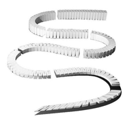 Woodland Scenics ST1410 2% Incline Set (8) Foam Products | Metro Hobbies